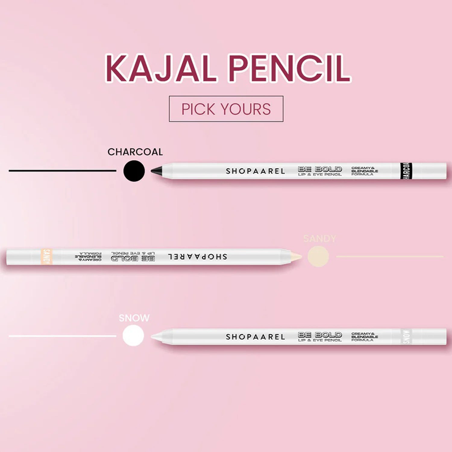 Shopaarel Be Bold Lip & Eye Pencil 0.4G
