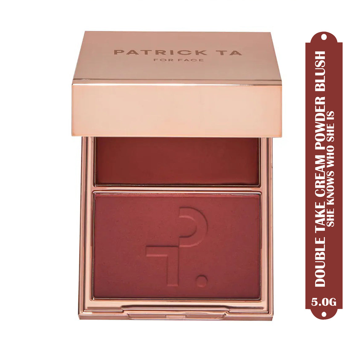 Patrick Ta Double Take Creme Powder Blush 5.0G (new)