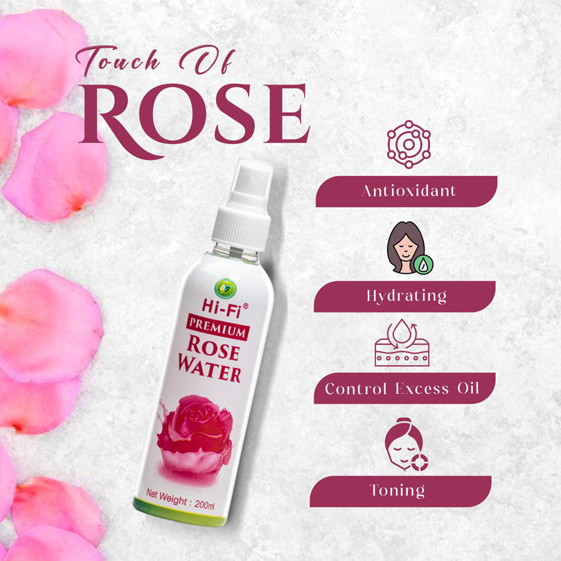 Hi -Fi Rose Premium Rose Water