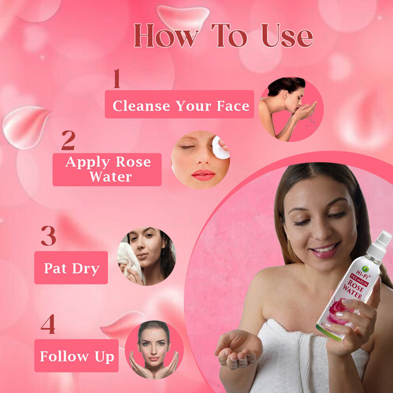 Hi -Fi Rose Premium Rose Water