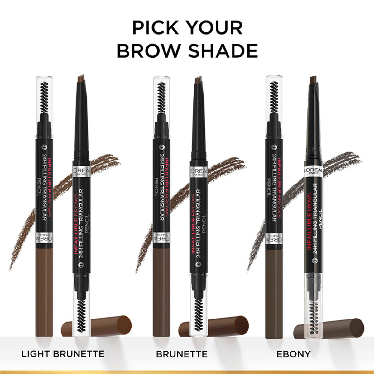 Loreal Paris Infaillible Brows 24H Filling Triangular Pencil 0.3G