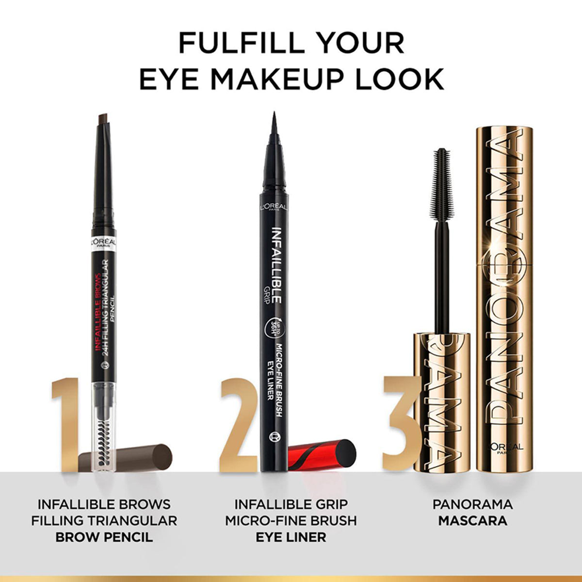 Loreal Paris Infaillible Brows 24H Filling Triangular Pencil 0.3G