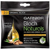 Garnier Black Naturals Oil Enriched Creme Color 20Ml+20G