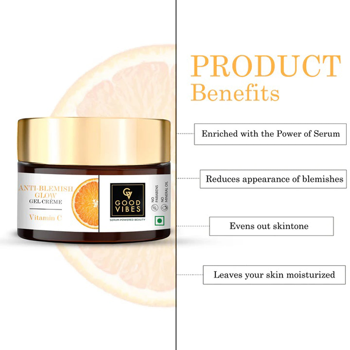 Good Vibes Anti-Blemish Glow Vitamin C Gel Creme
