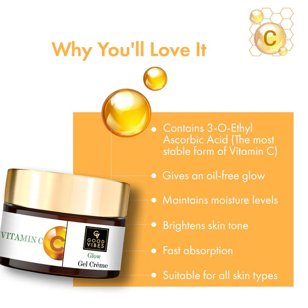 Good Vibes Anti-Blemish Glow Vitamin C Gel Creme