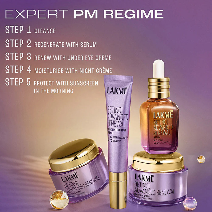Lakme Retinol Advanced Renewal Undereye Serum Creme