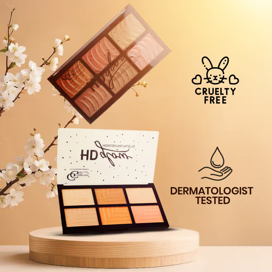 Gorgeous Girl Hd Glow Highlighting Palette