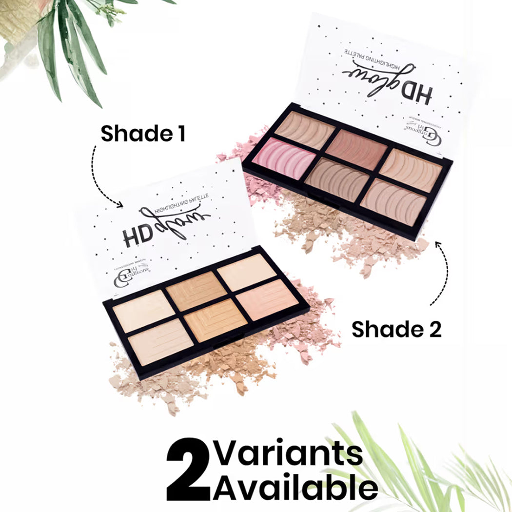 Gorgeous Girl Hd Glow Highlighting Palette
