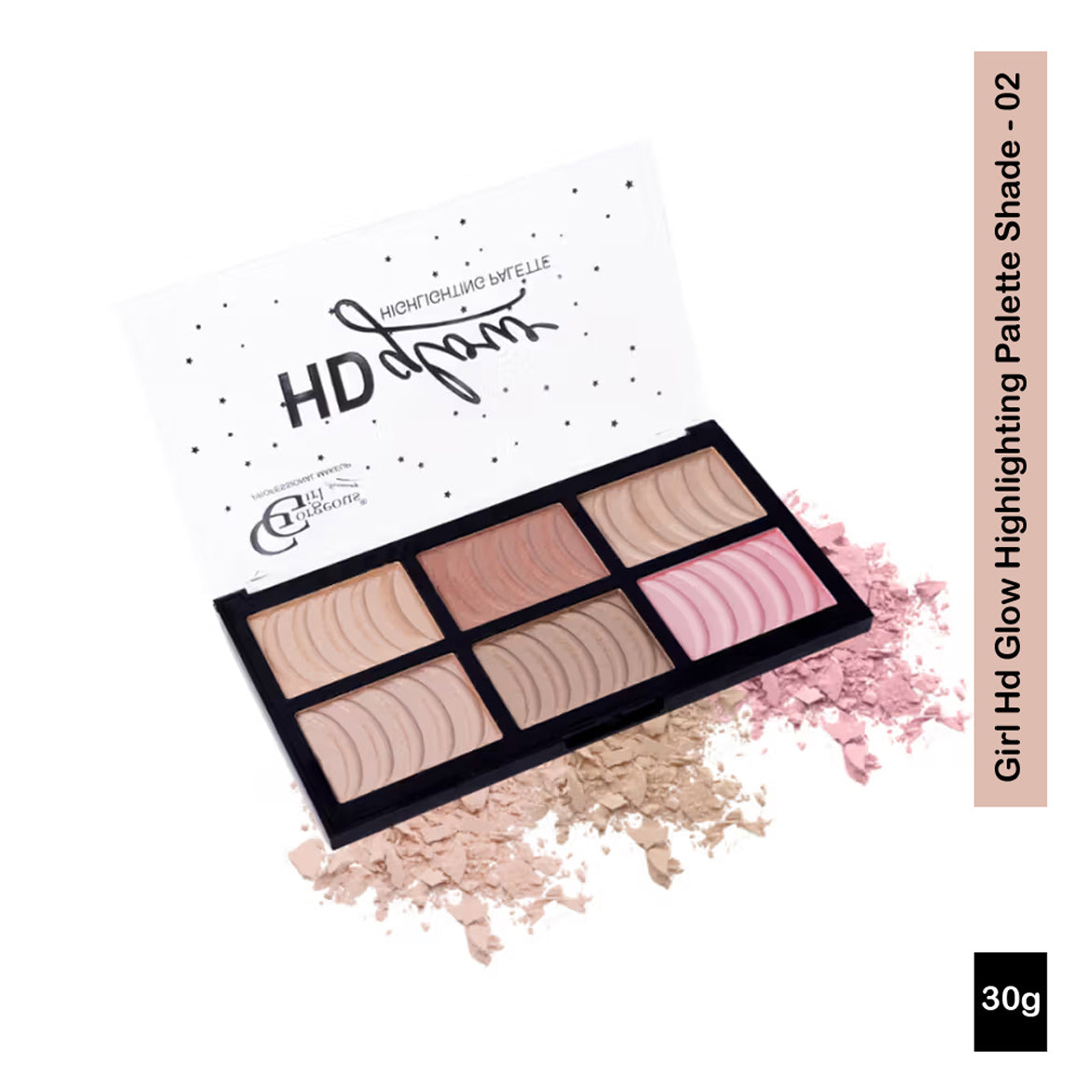 Gorgeous Girl Hd Glow Highlighting Palette