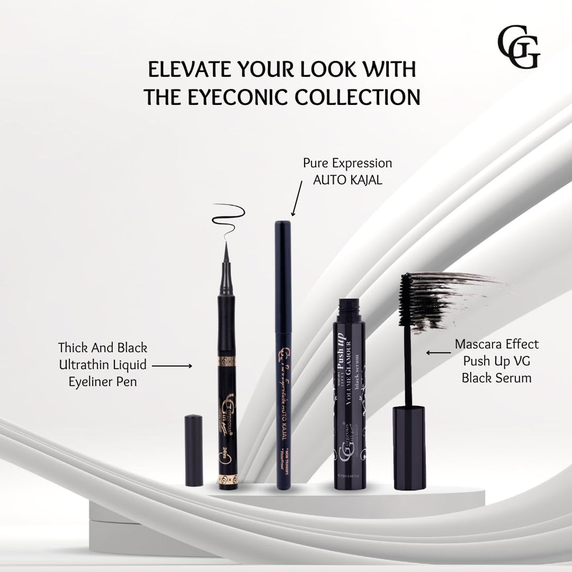 Gorgeous Girl Kajal Waterproof Automatic Eyepencil 0.35G