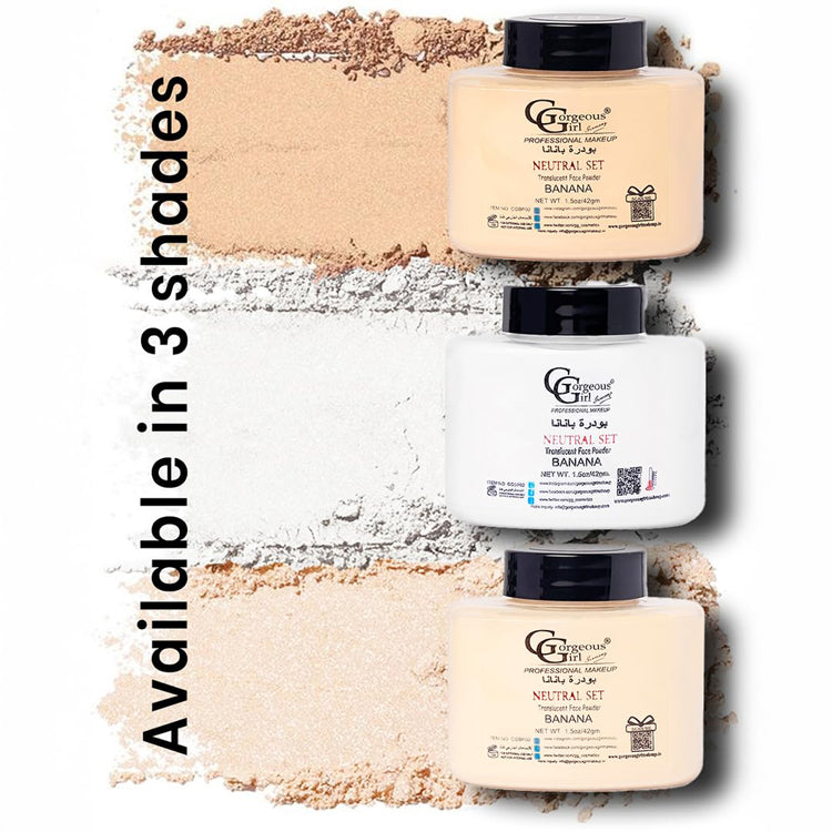 Gorgeous Girl Neutral translucent Face Powder 42G