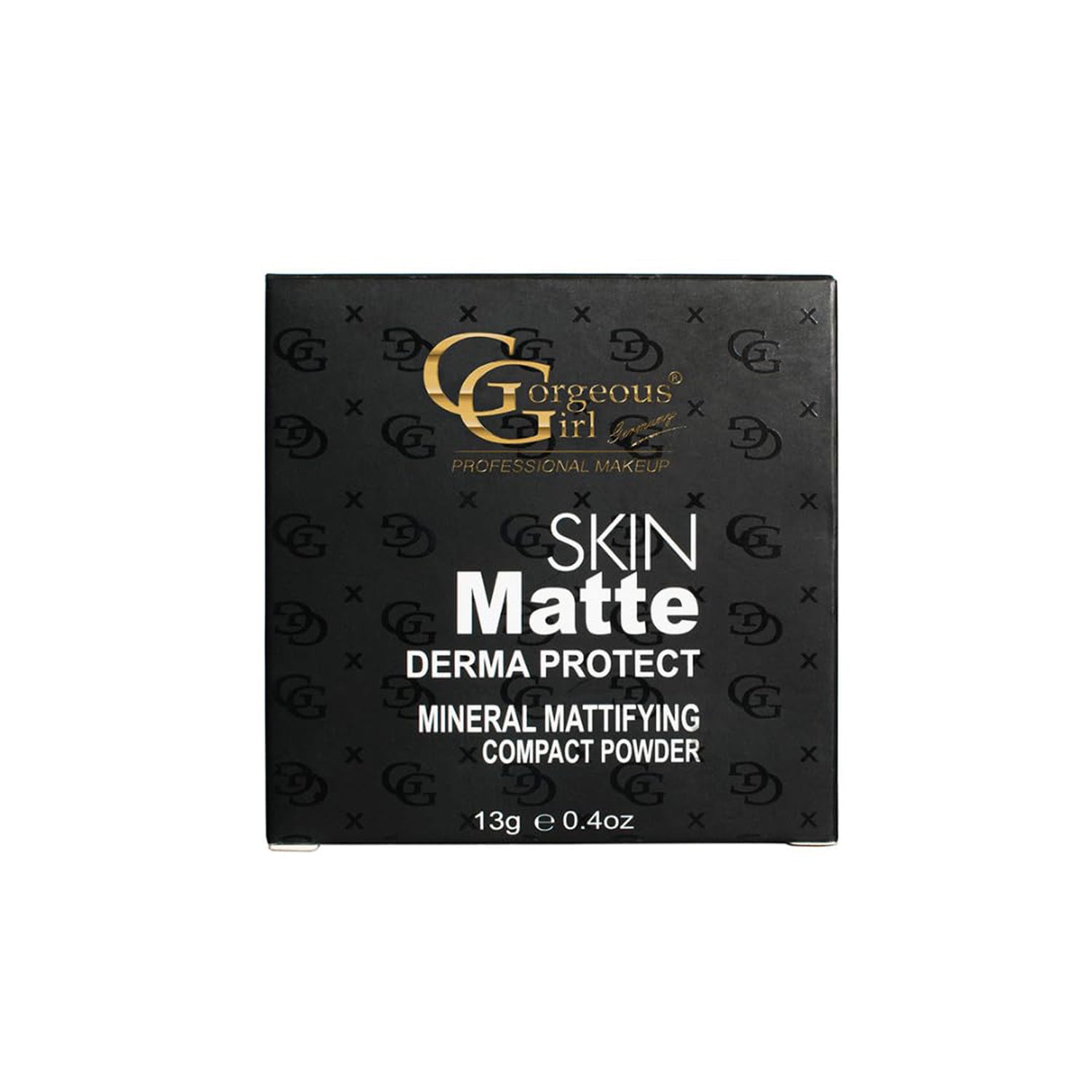 Gorgeous Gril Skin Matte Derma Protect Mineral Mattifying Compact Powder