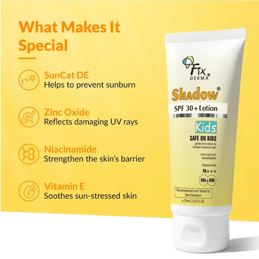 Fixderma Shadow Kids Spf 30+ Lotion
