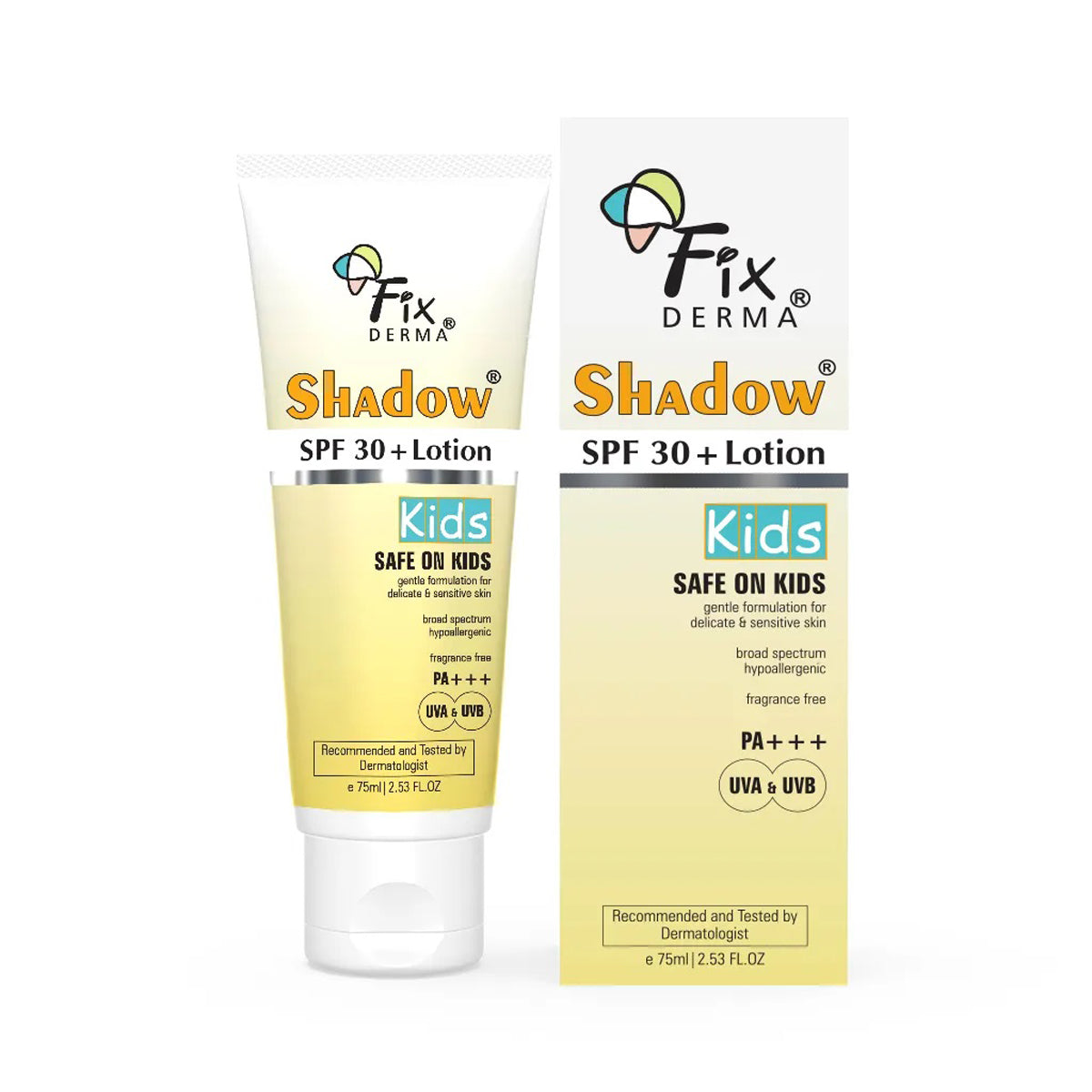 Fixderma Shadow Kids Spf 30+ Lotion