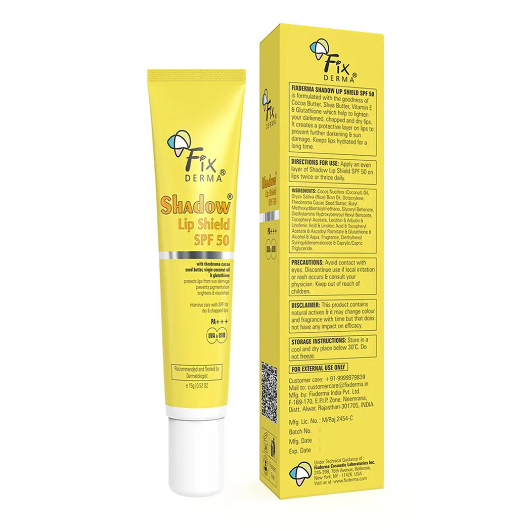 Fixderma Shadow Lip Shield Lip Balm With Spf 50