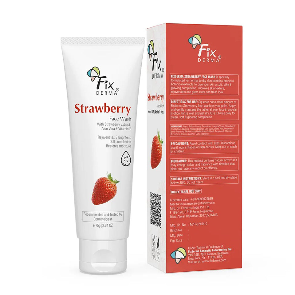 Fixderma Strawberry Face Wash