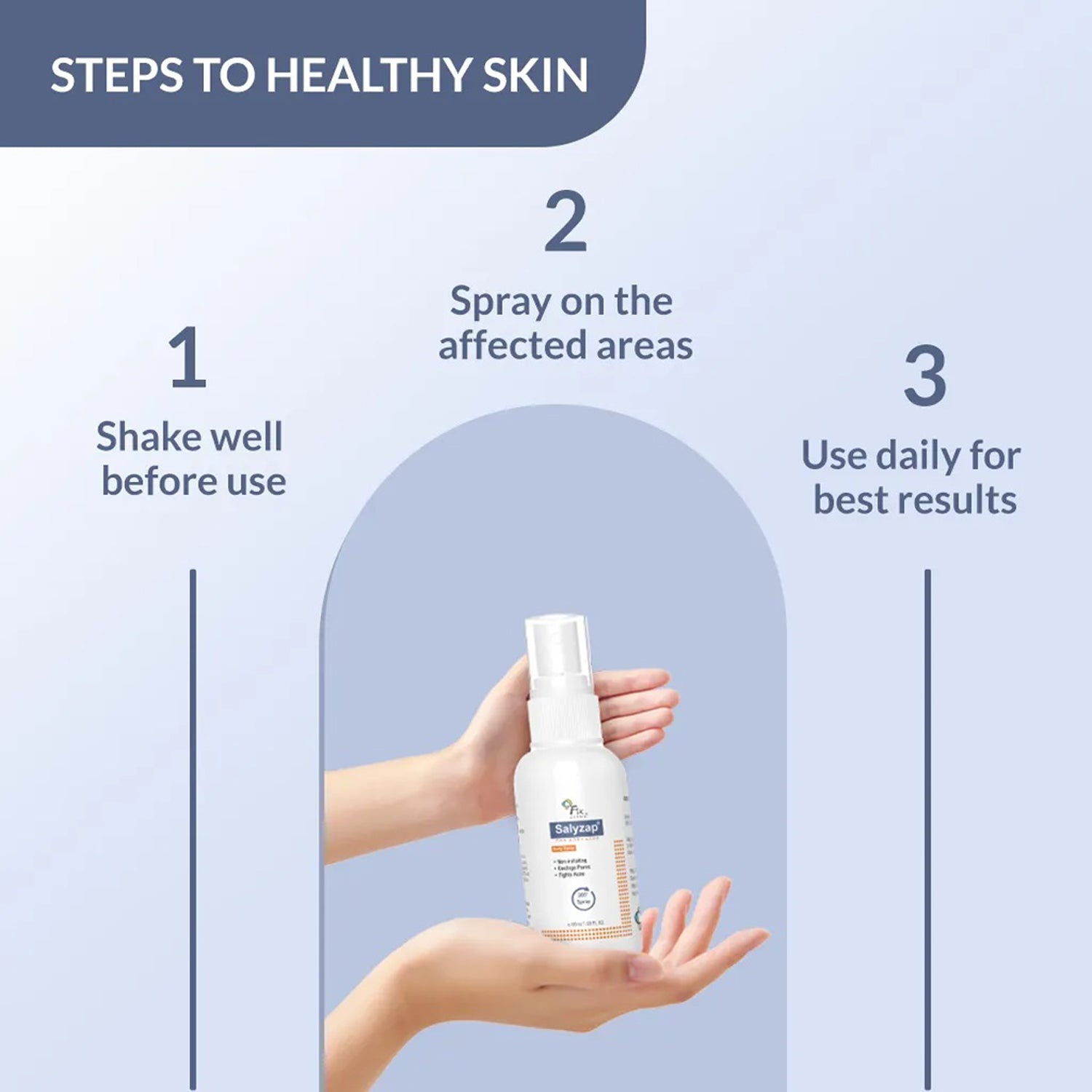 Fixderma Salyzap Spray For Body Acne