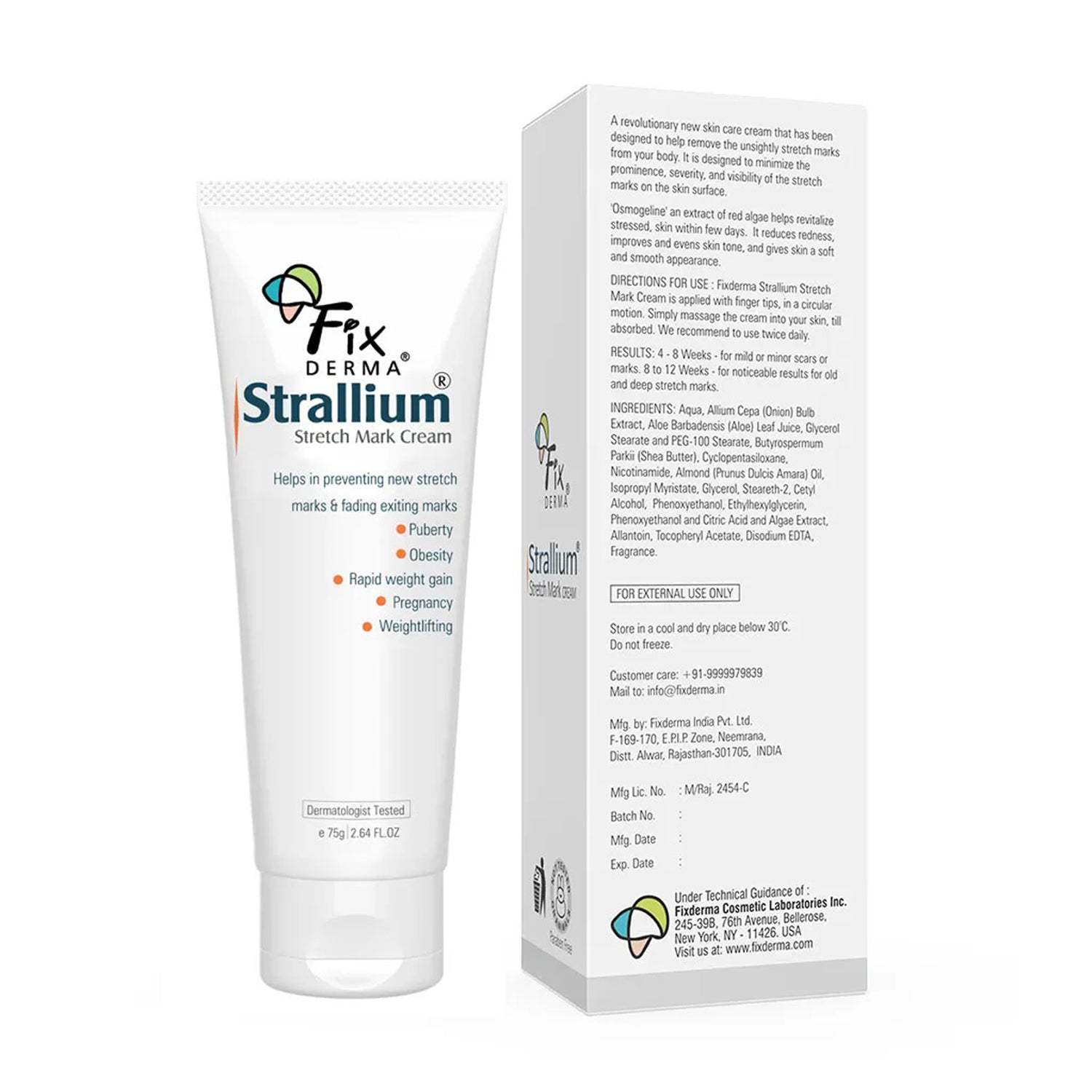 Fixderma Strallium Stretch Marks Cream