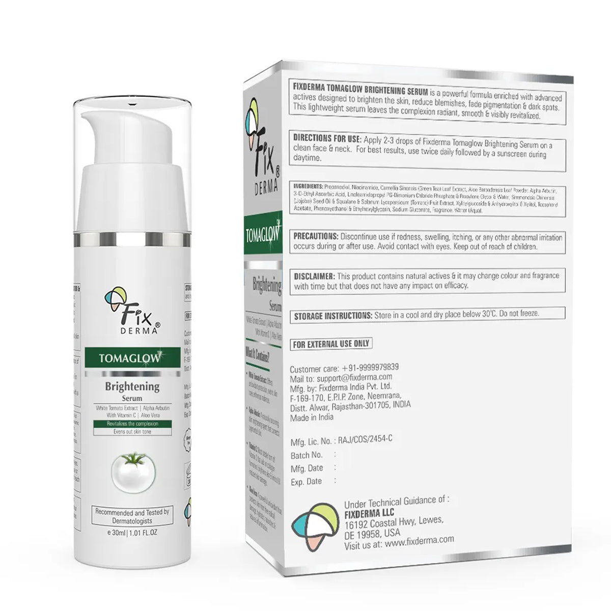 Fixderma Tomaglow Brightening serum