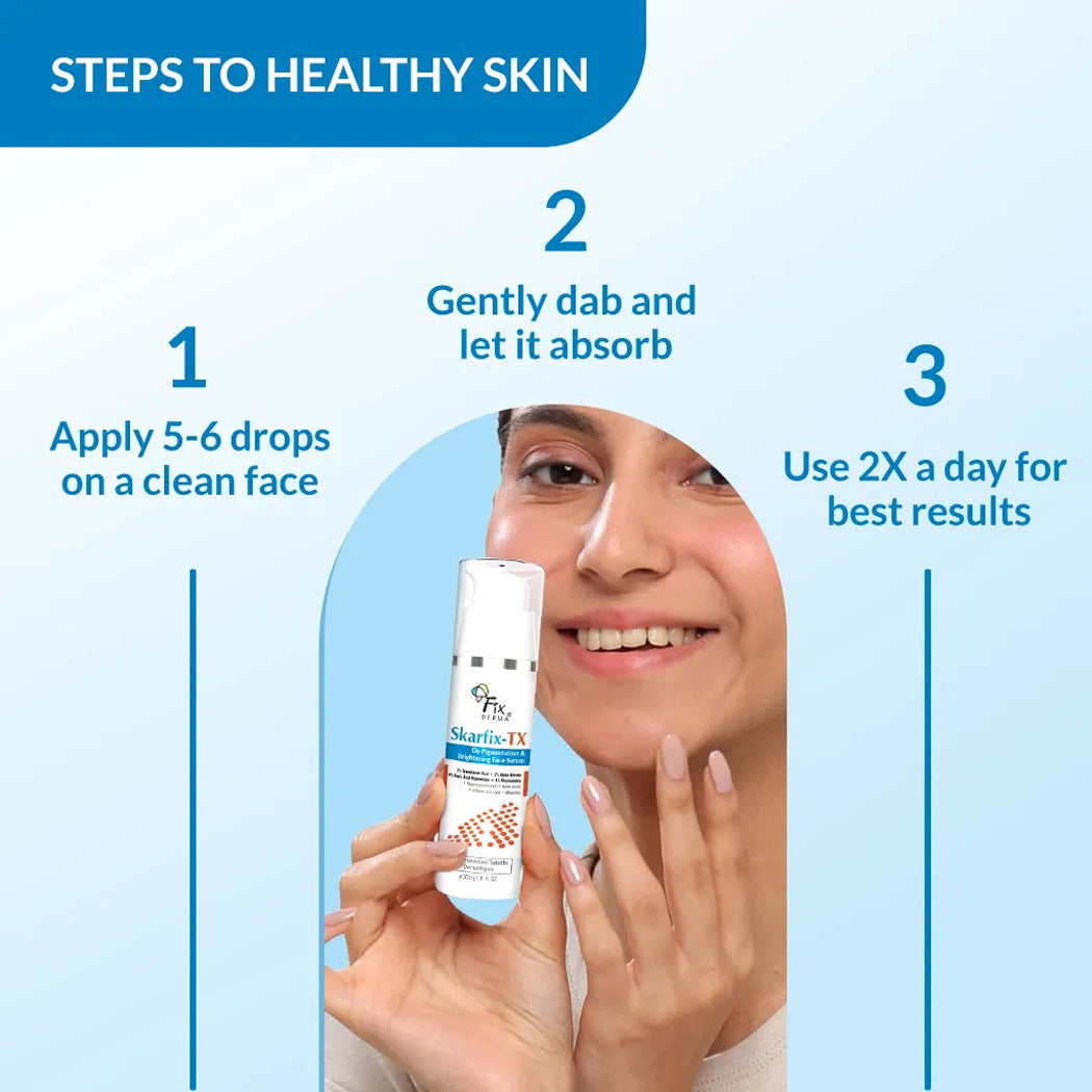 Fixderma Skarfix-Tx De-Pigmentation & Brightening Face Serum
