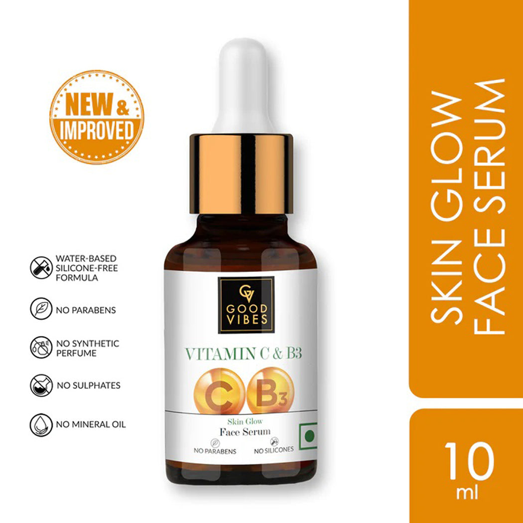 Good Vibes Skin Glow Vitamin C & B3 Face Serum
