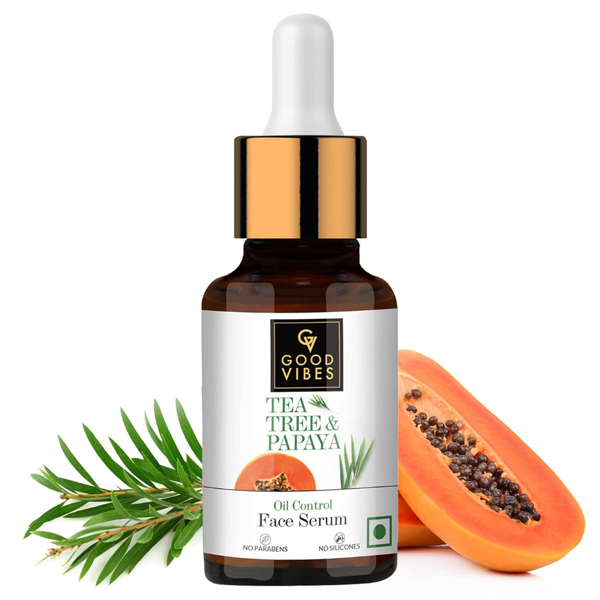 Good Vibes Oil Control Tea Tree & Papaya Face Serum
