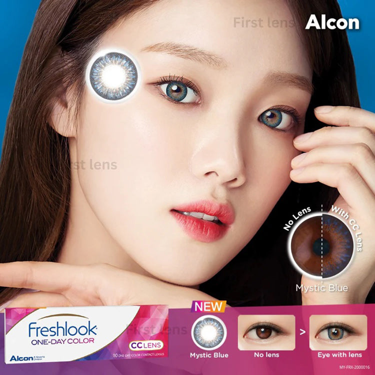 Freshlook Cc Contact Lenses Allure Blue 5 PAIR BOX
