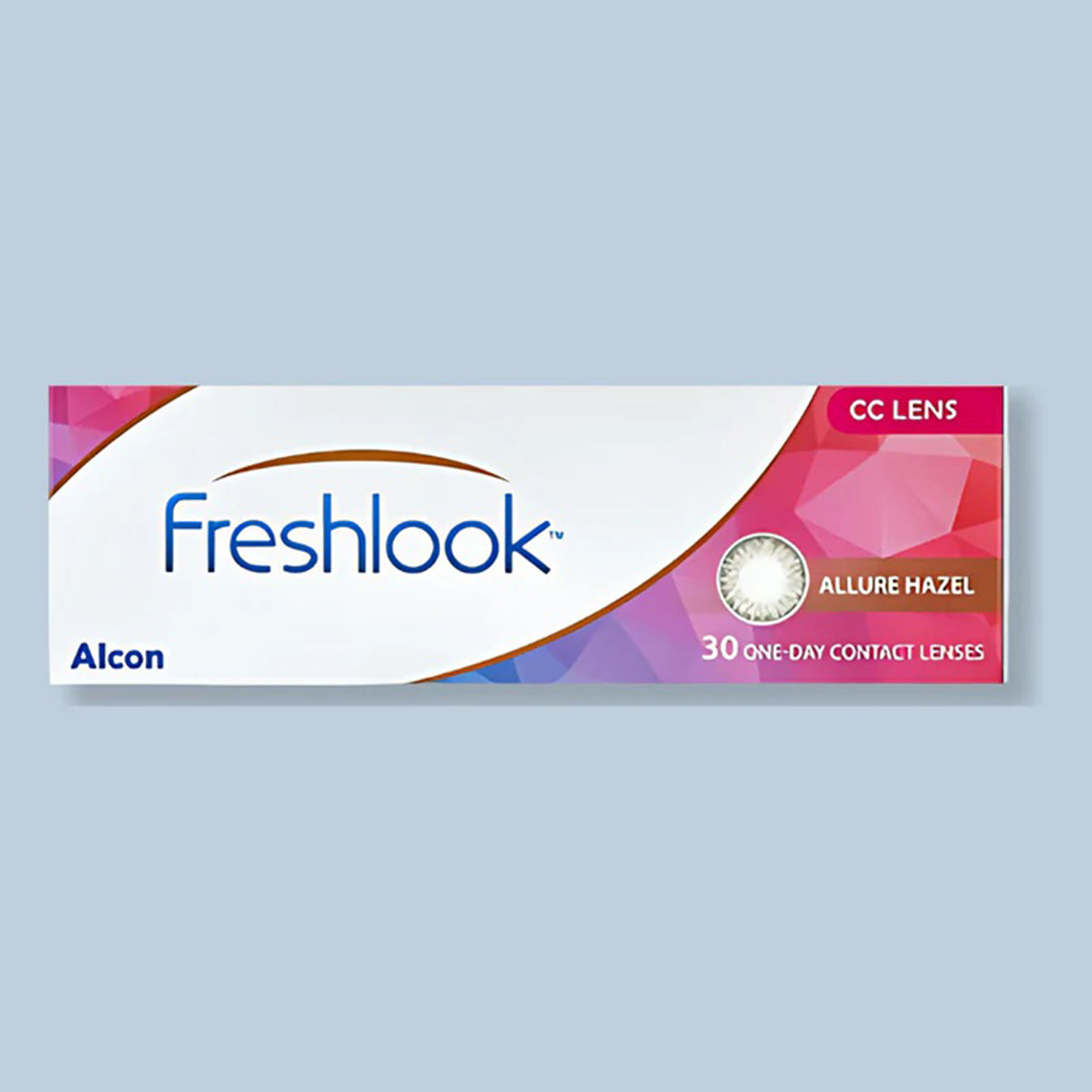 Freshlook Cc Contact Lenses Allure Hazel 5 PAIR BOX