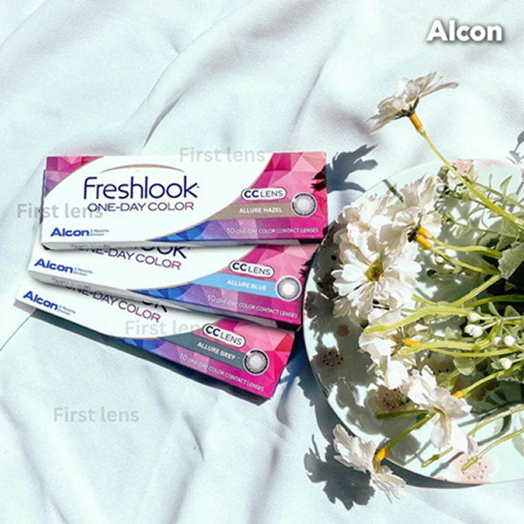 Freshlook Cc Contact Lenses Allure Gray 5 PAIR BOX
