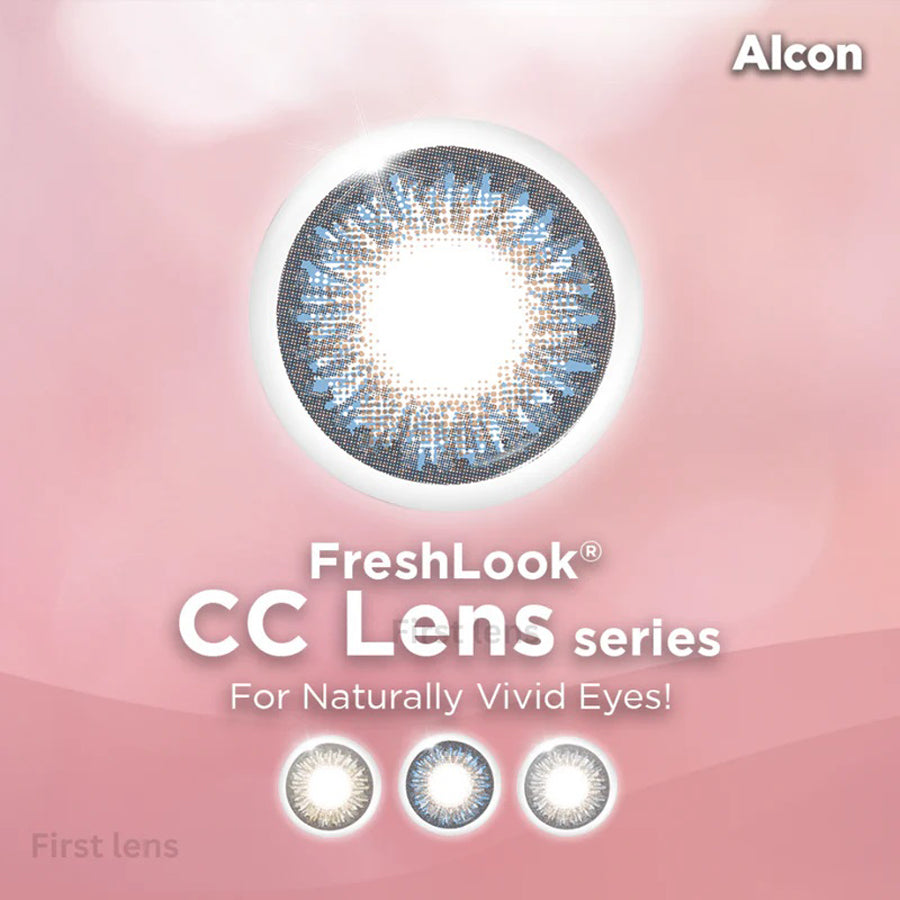 Freshlook Cc Contact Lenses Allure Gray 5 PAIR BOX