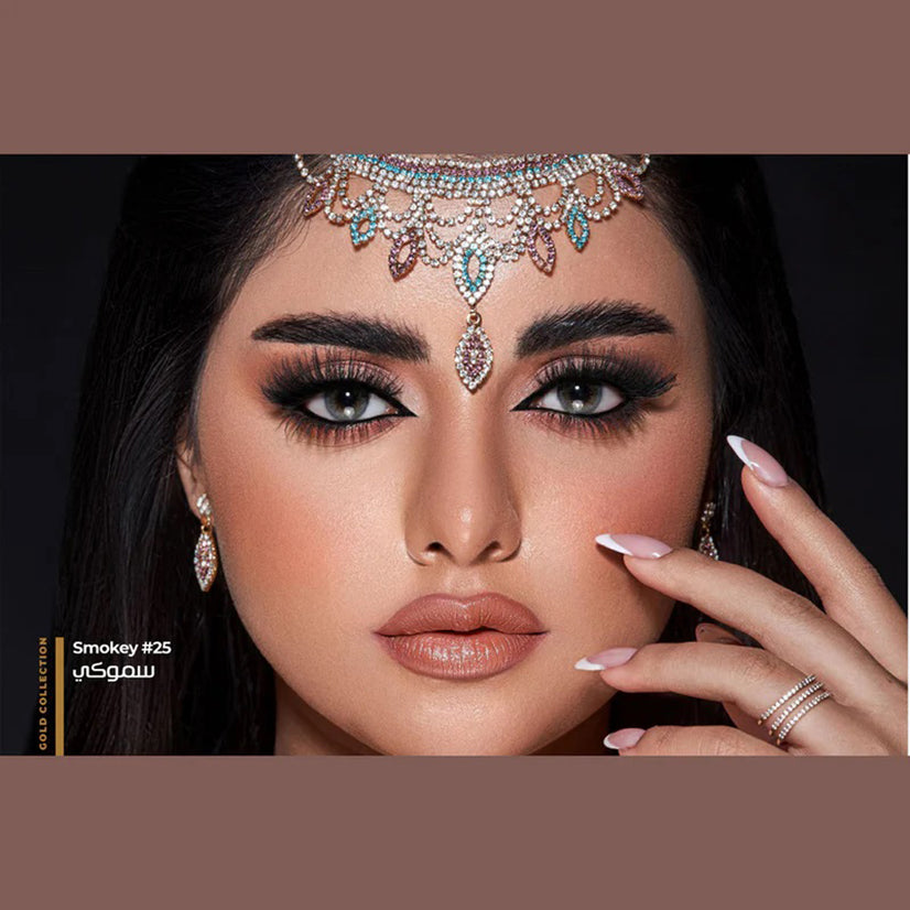 Dahab Contact Lenses 42 Smokey 5 PAIR BOX