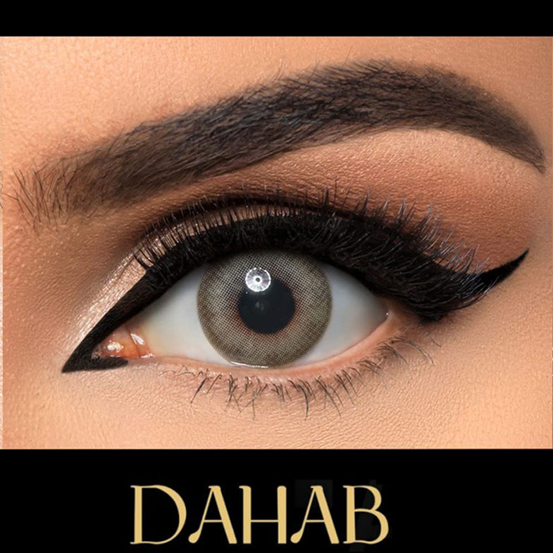 Dahab Contact Lenses 45 Khaki 5 PAIR