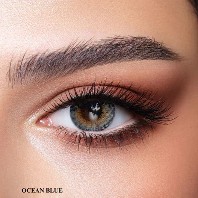 Bella One Day Color Contact Lenses Ocean Blue 5 PAIR