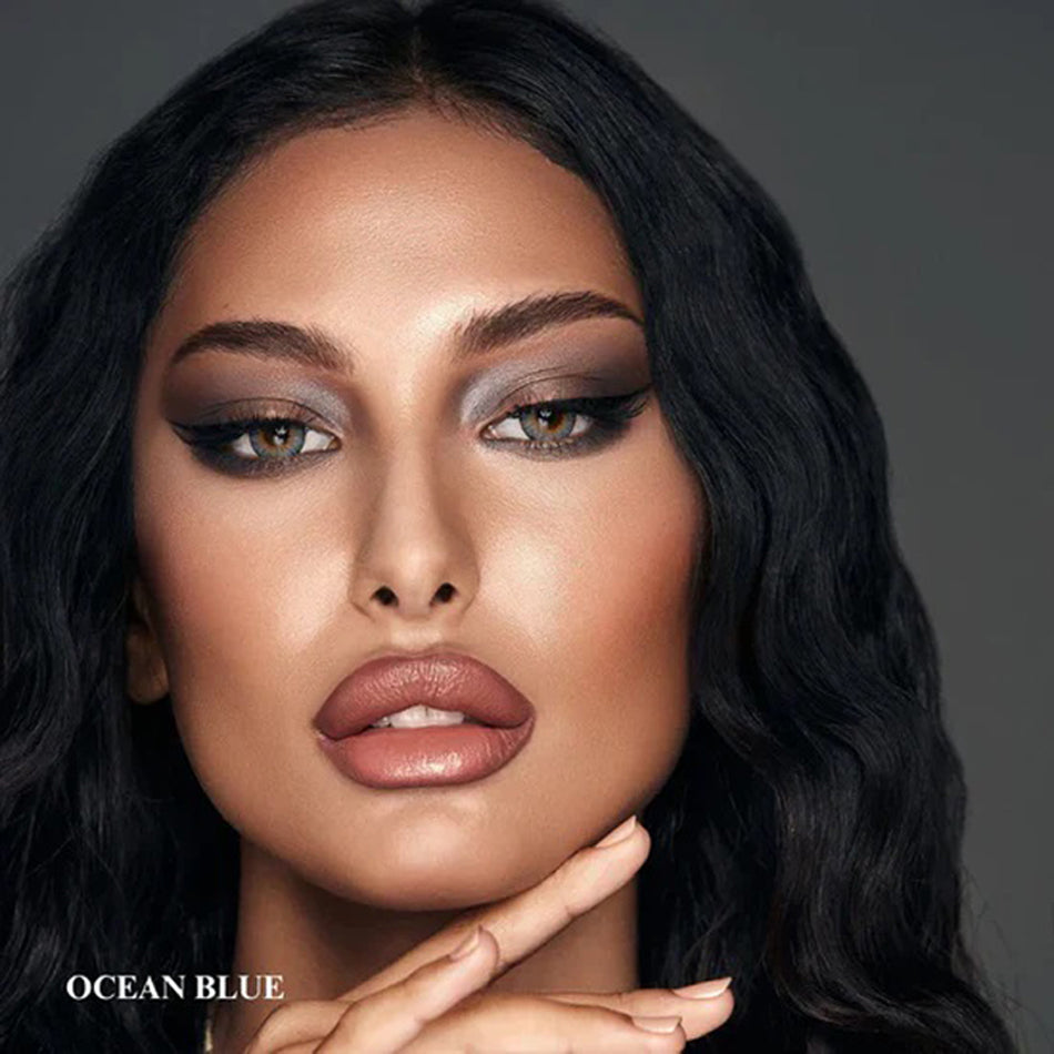 Bella One Day Color Contact Lenses Ocean Blue 5 PAIR