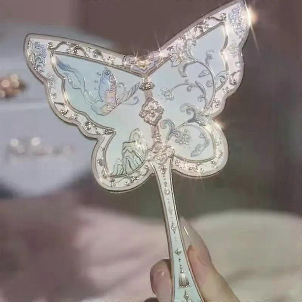 Flower Knows 8th Anniversary Butterfly Hand Mirror