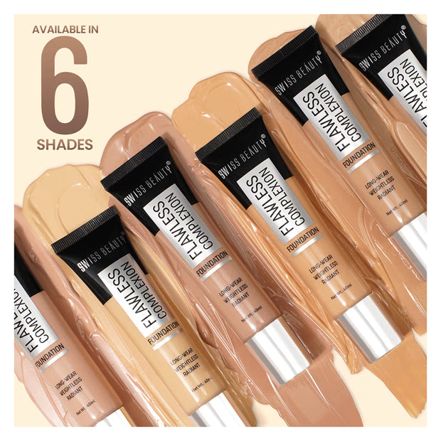 Swiss Beauty Flawless Complexion Foundation 40ML