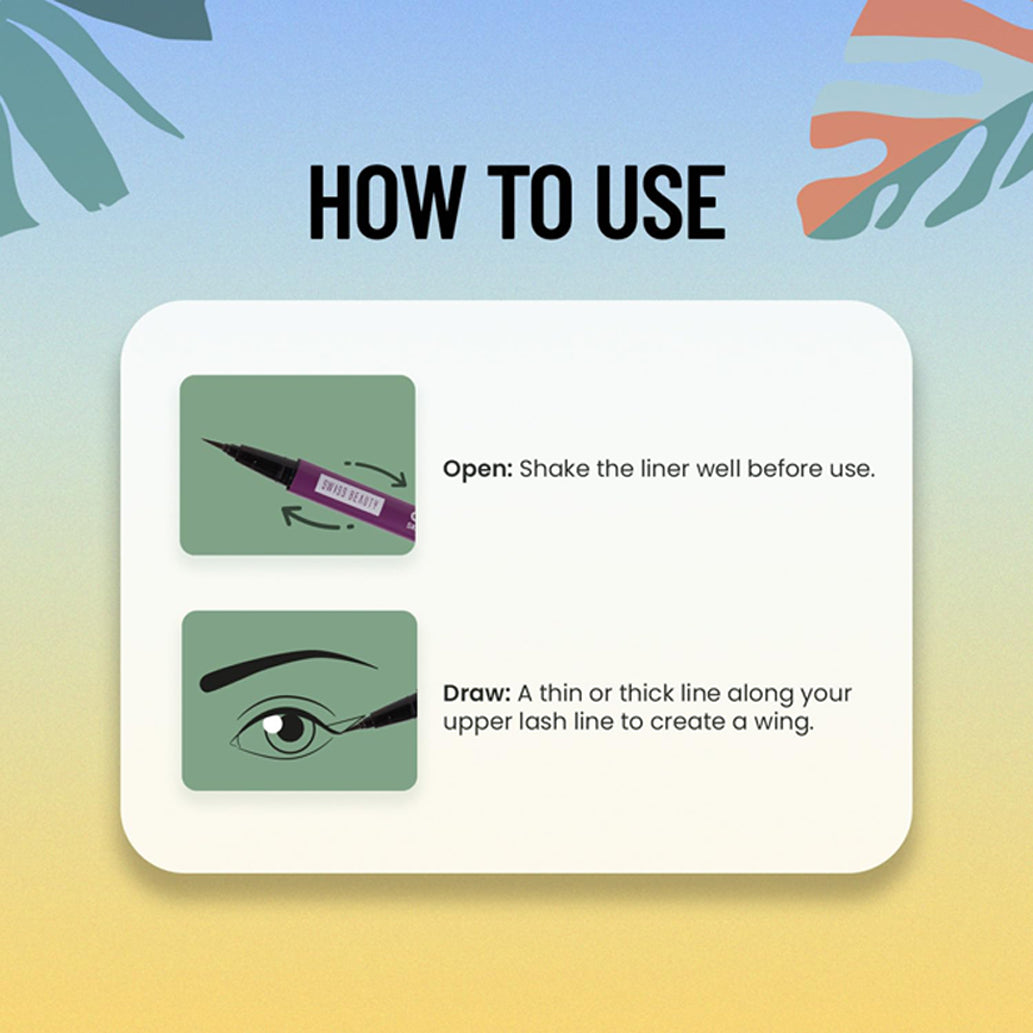 Swiss beauty Colour Me Vright Sketch Liner 0.7ml