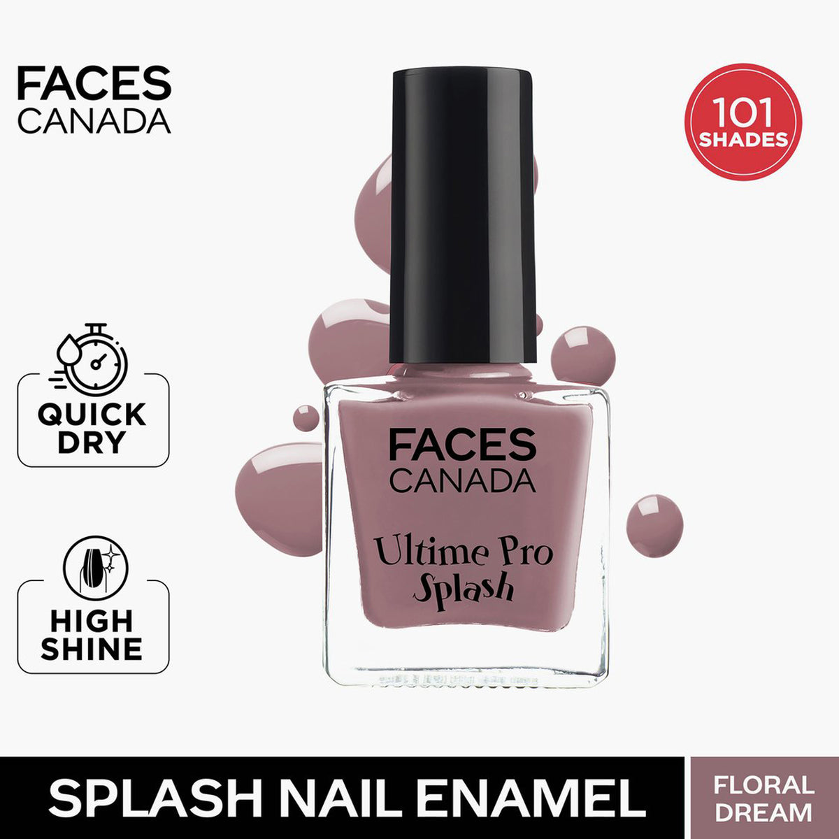 Faces Ultime Pro Splash Nail Enamel 8ML