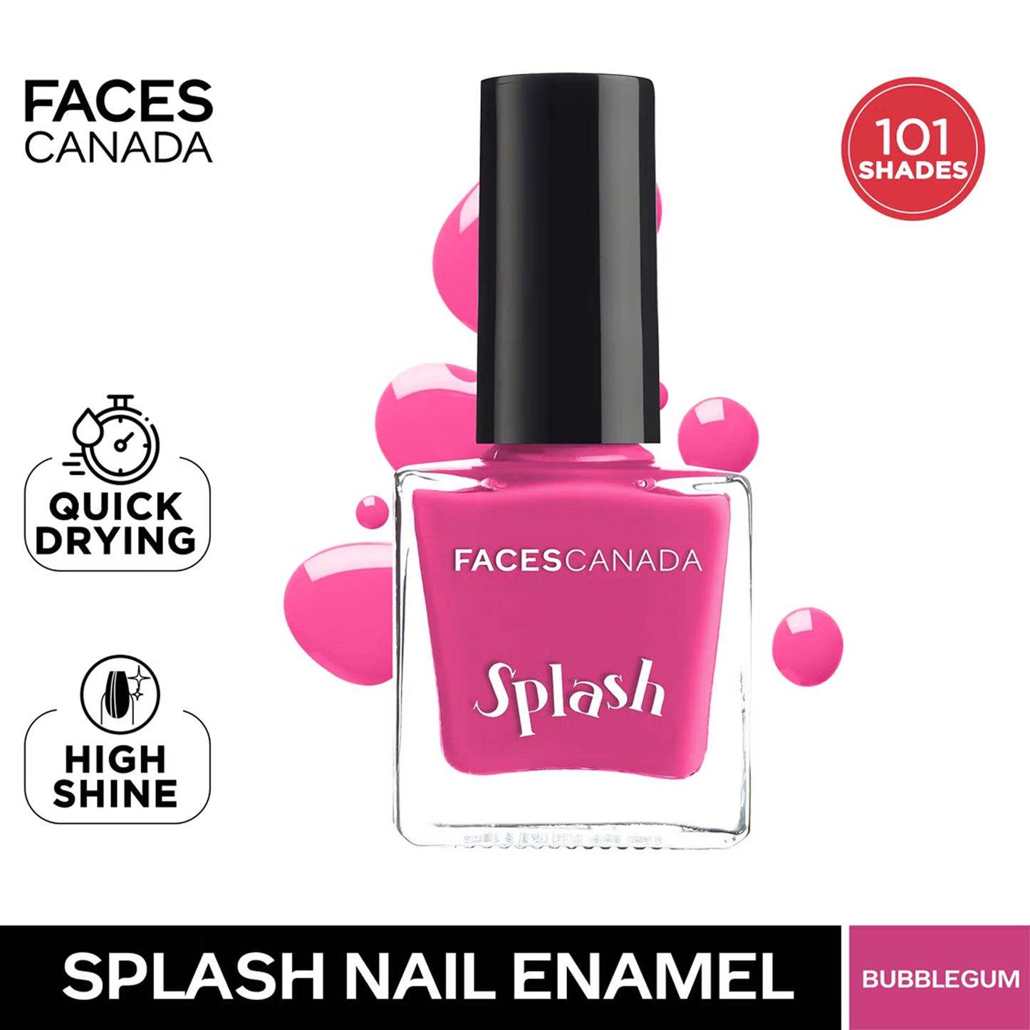 Faces Ultime Pro Splash Nail Enamel 8ML