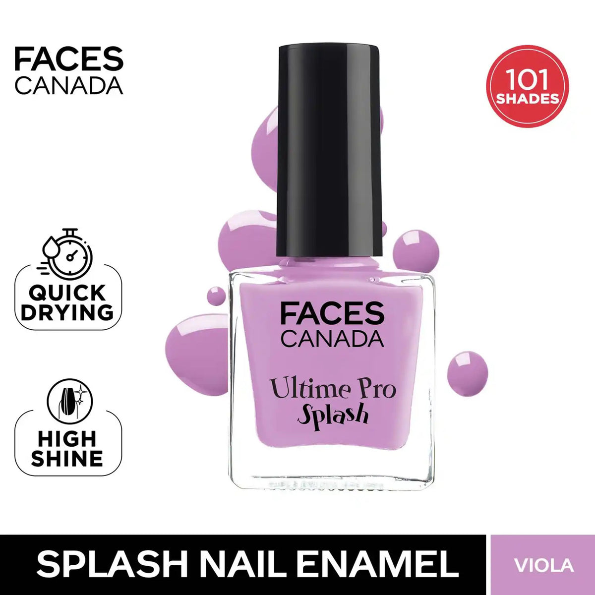Faces Ultime Pro Splash Nail Enamel 8ML