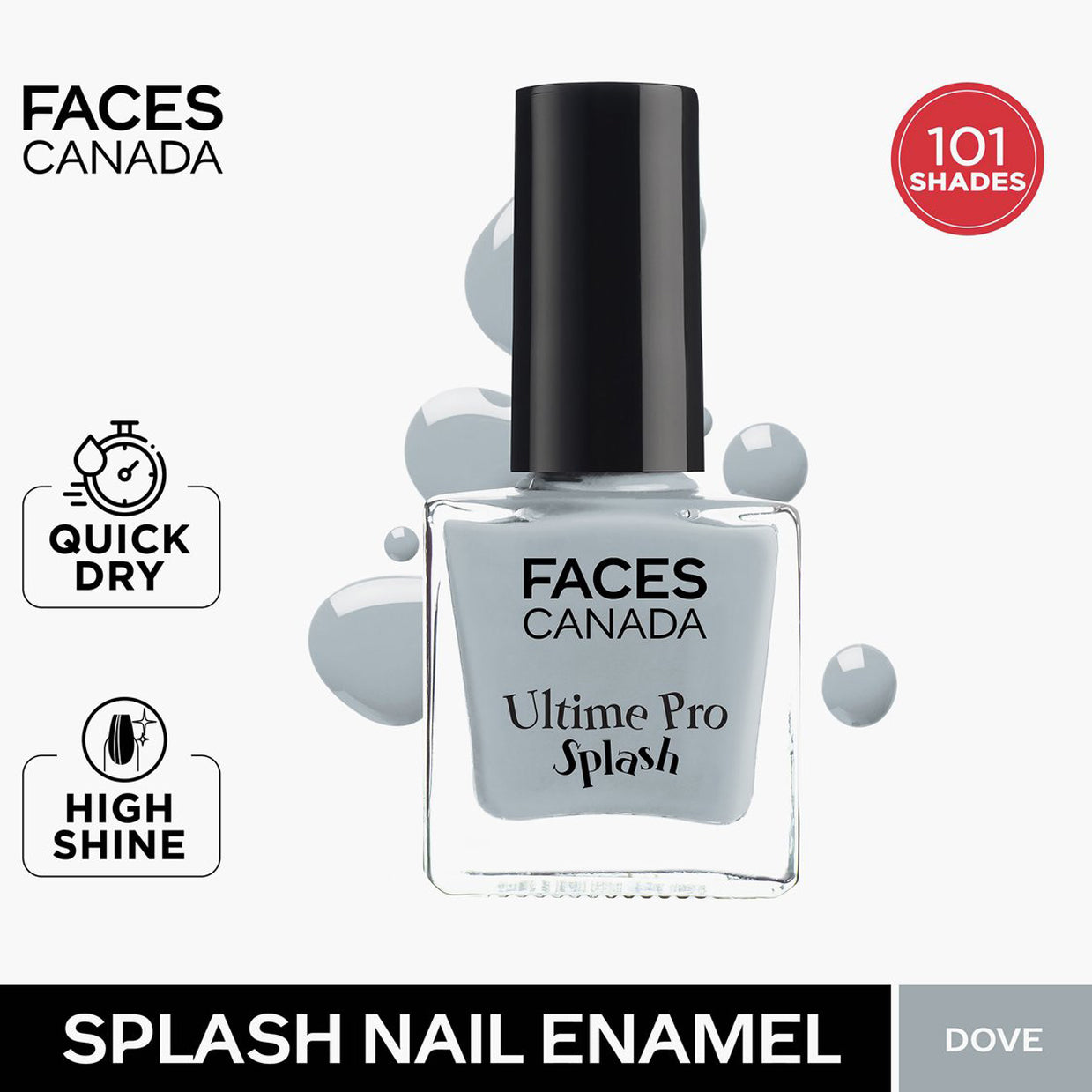 Faces Ultime Pro Splash Nail Enamel 8ML