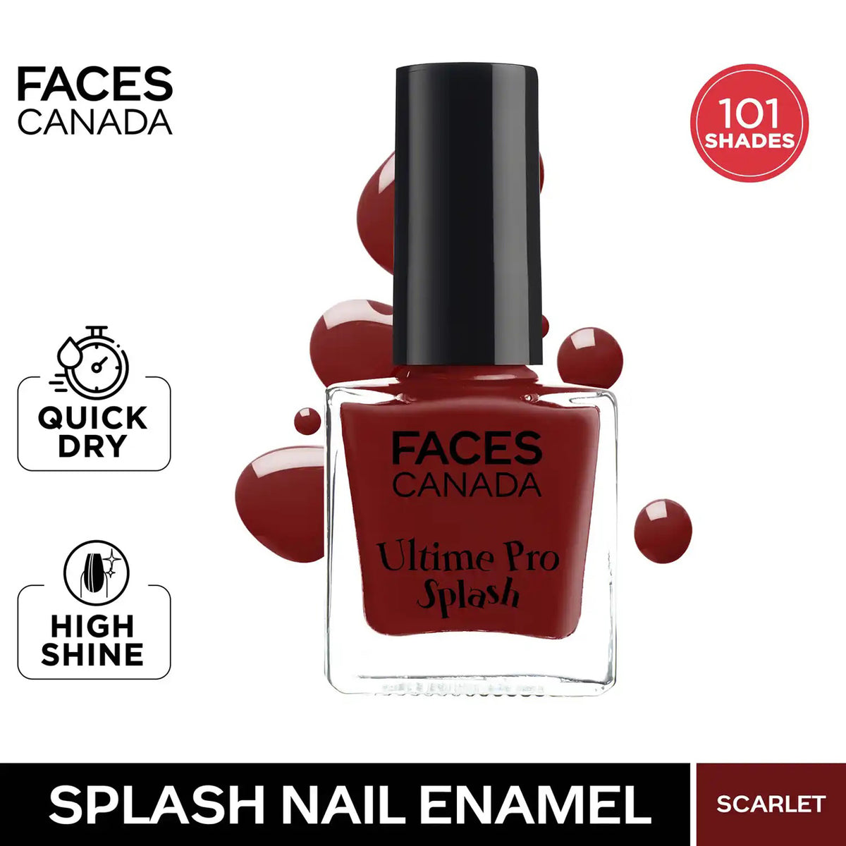 Faces Ultime Pro Splash Nail Enamel 8ML
