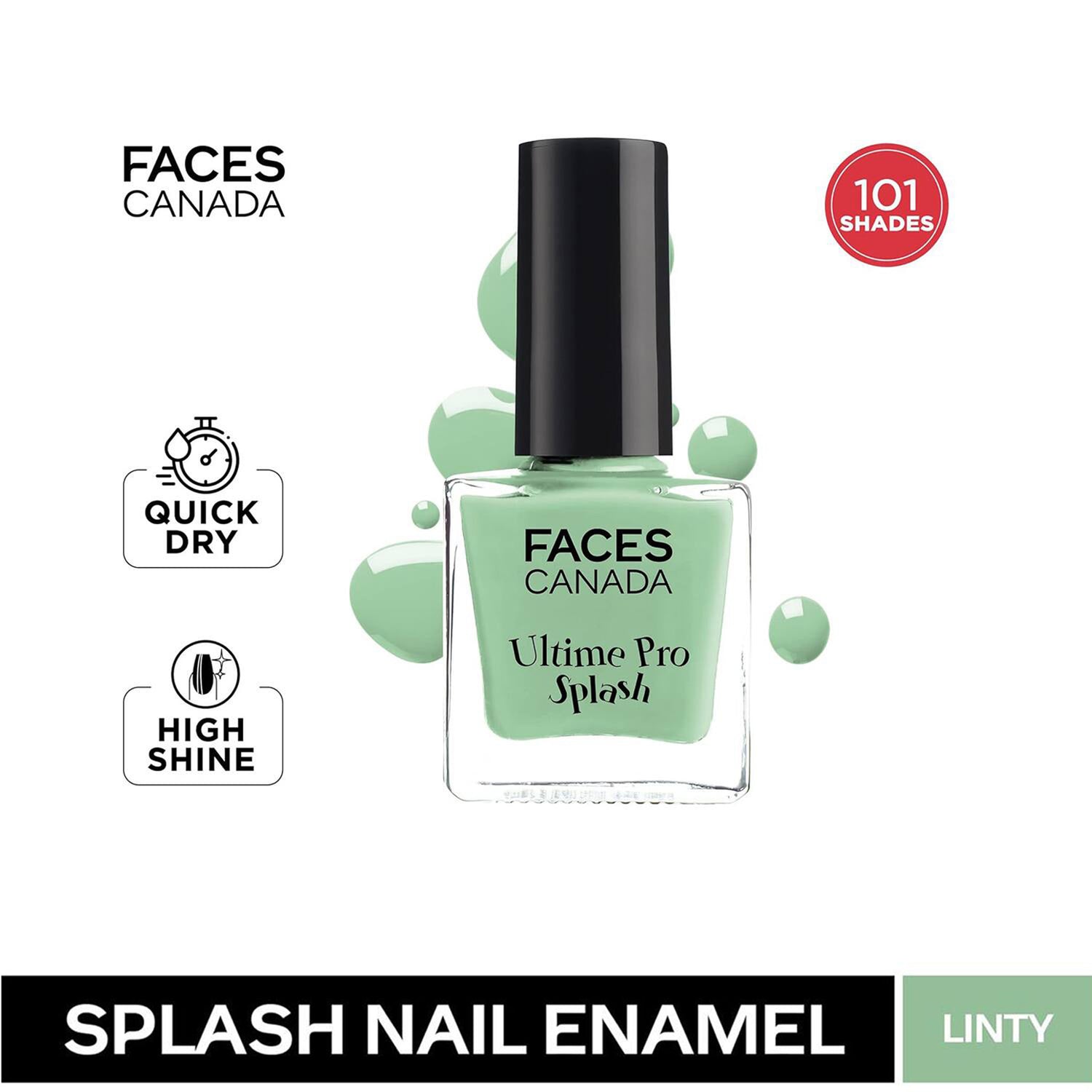 Faces Ultime Pro Splash Nail Enamel 8ML