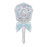 Flower Knows Shells Jewel Collection Hand Mirror Blue Seashell 215.4*99.4mm