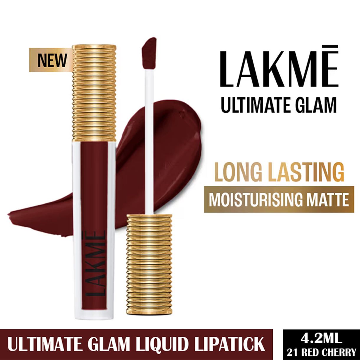 Lakme Ultimate Glam Liquid Lipstick 4.2ML