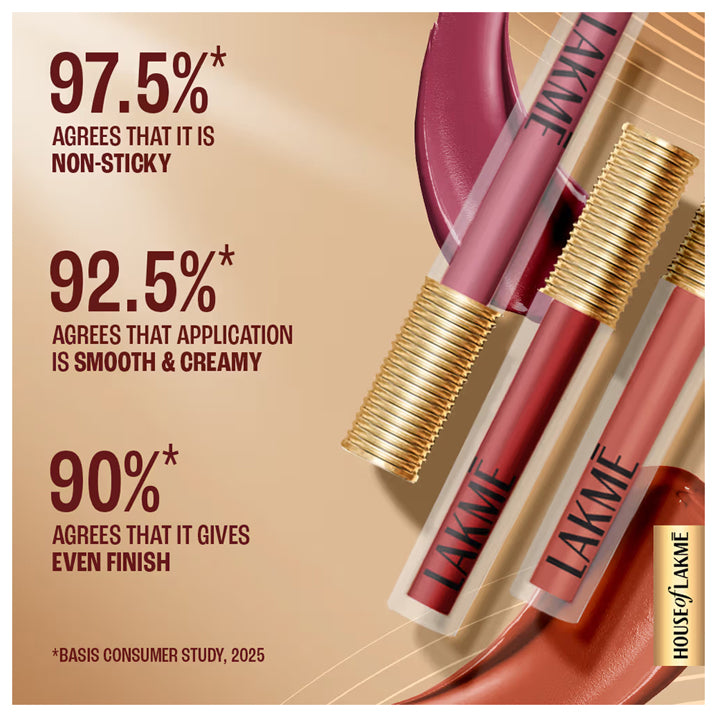 Lakme Ultimate Glam Liquid Lipstick 4.2ML