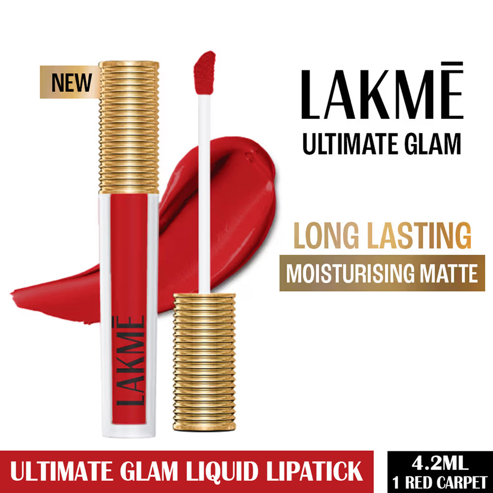 Lakme Ultimate Glam Liquid Lipstick 4.2ML