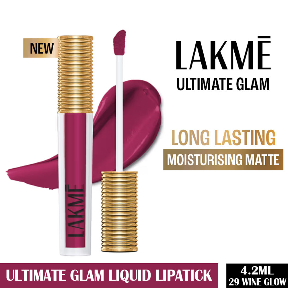 Lakme Ultimate Glam Liquid Lipstick 4.2ML