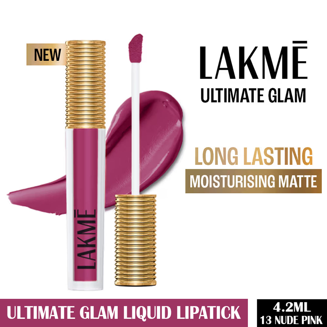 Lakme Ultimate Glam Liquid Lipstick 4.2ML