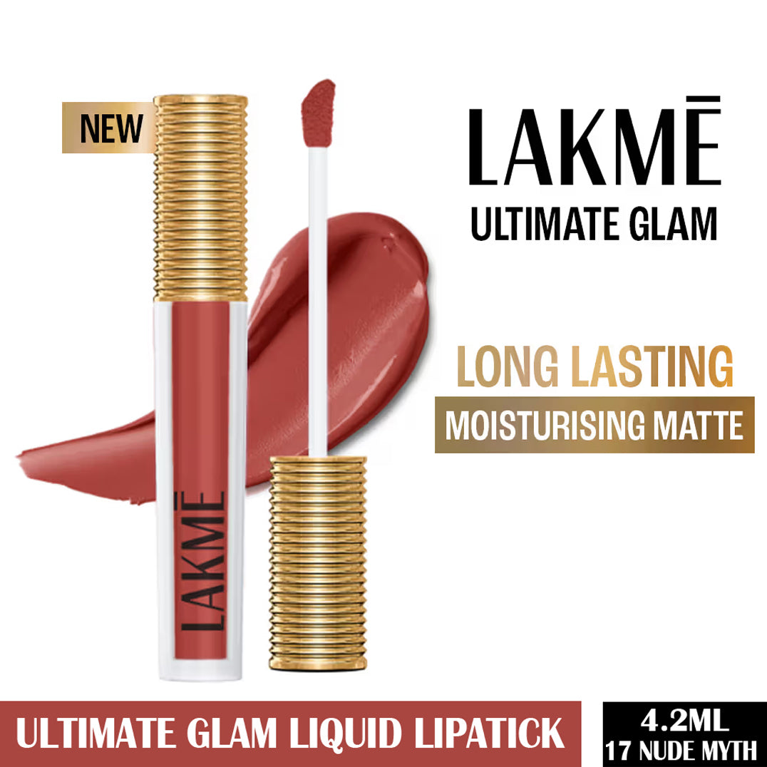 Lakme Ultimate Glam Liquid Lipstick 4.2ML